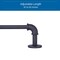 Sun Zero Sun Zero Bronn Industrial 3/4" Room Darkening Curtain Rod, 36-66", Matte Black SN47073E - alternate 5